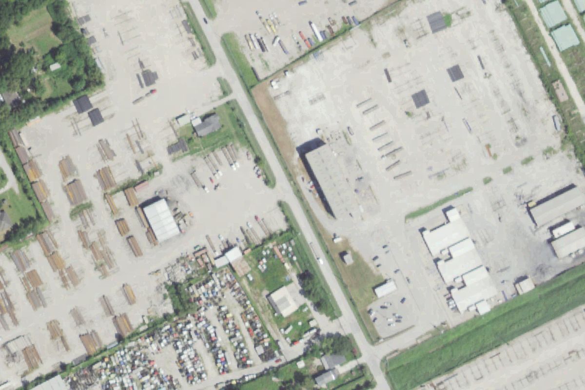 Aerial photo of Ivans Truck Parts 2