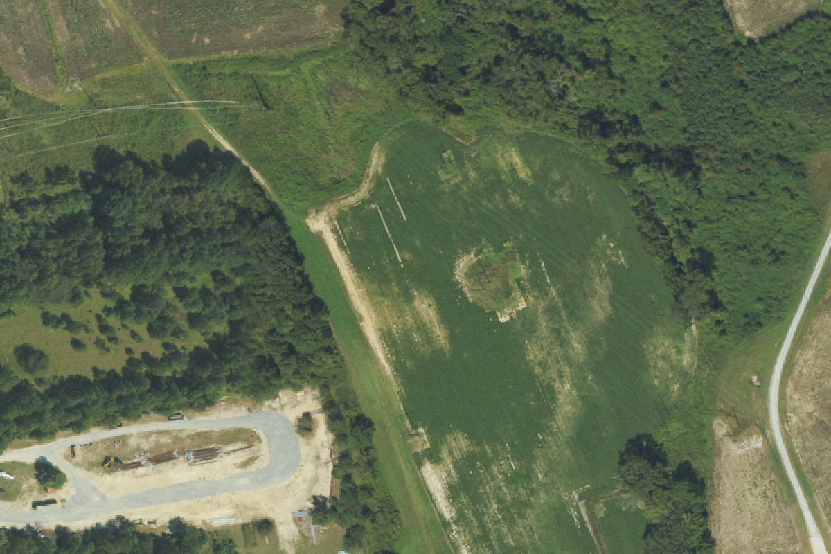 Aerial photo of Harper Auto Crushers