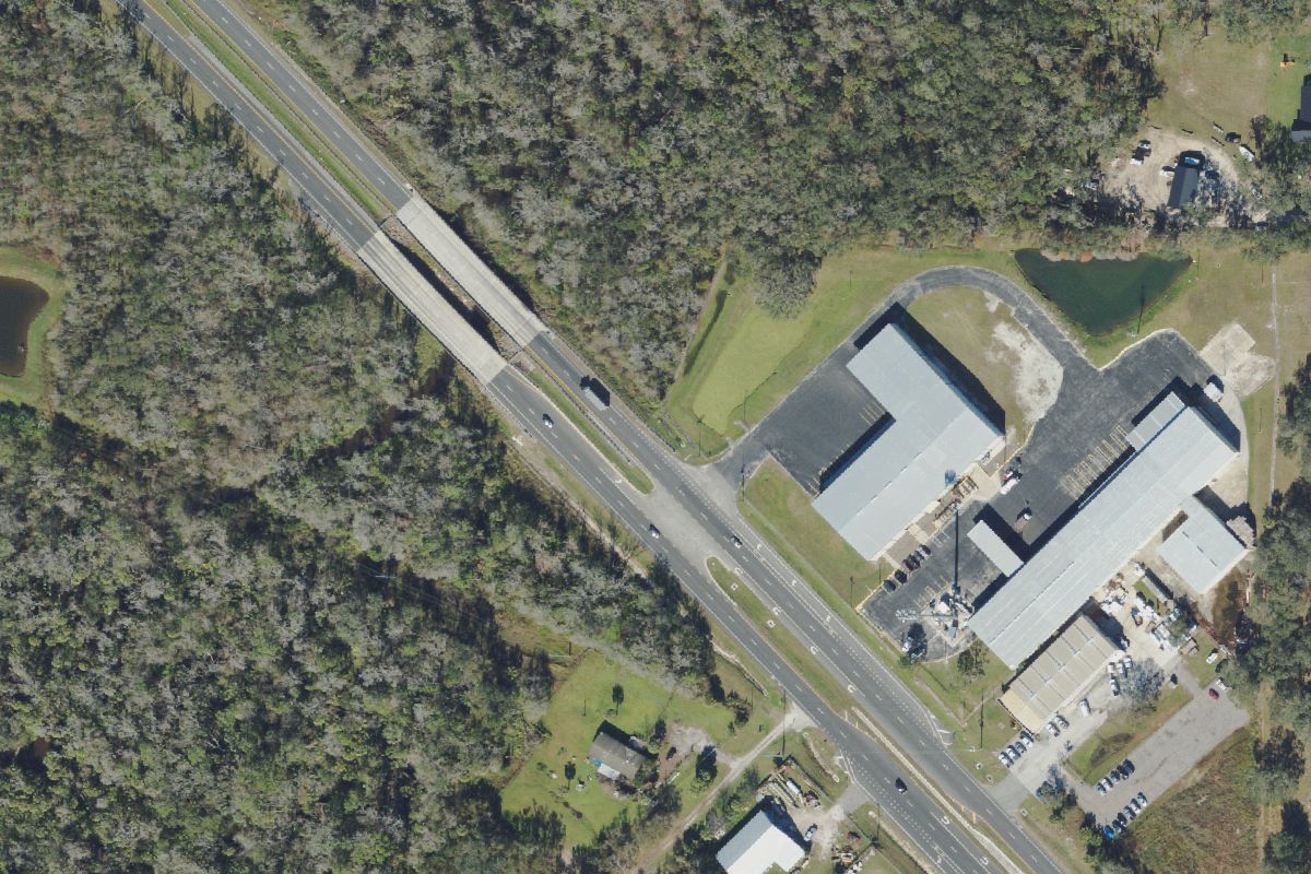 Aerial photo of Scrap It In Mulberry at 4375 Hwy 60 W