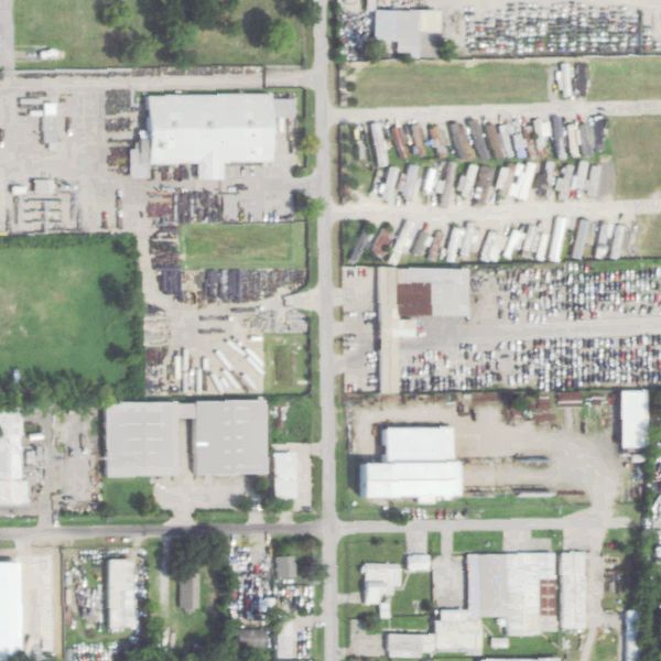 Aerial photo of Tex-Mex Auto & Truck Salvage