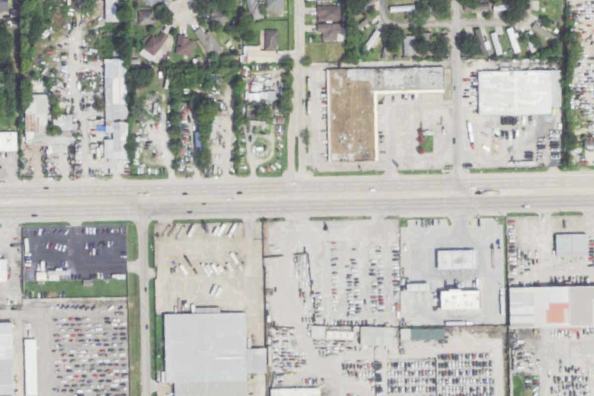Aerial photo of Big-H Auto Recyclers at 2425 W Mount Houston Rd
