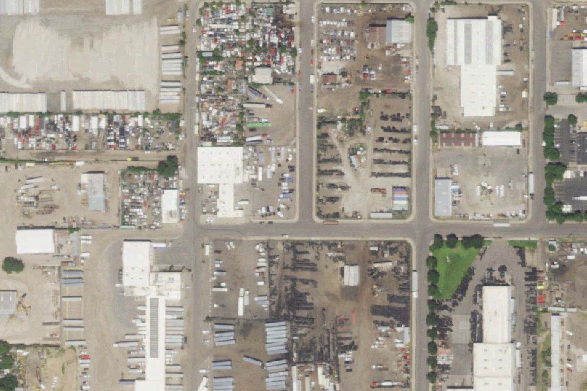 Aerial photo of H&H Denver