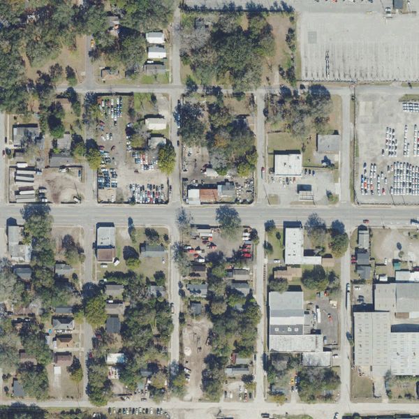 Aerial photo of Abs Auto Salvage