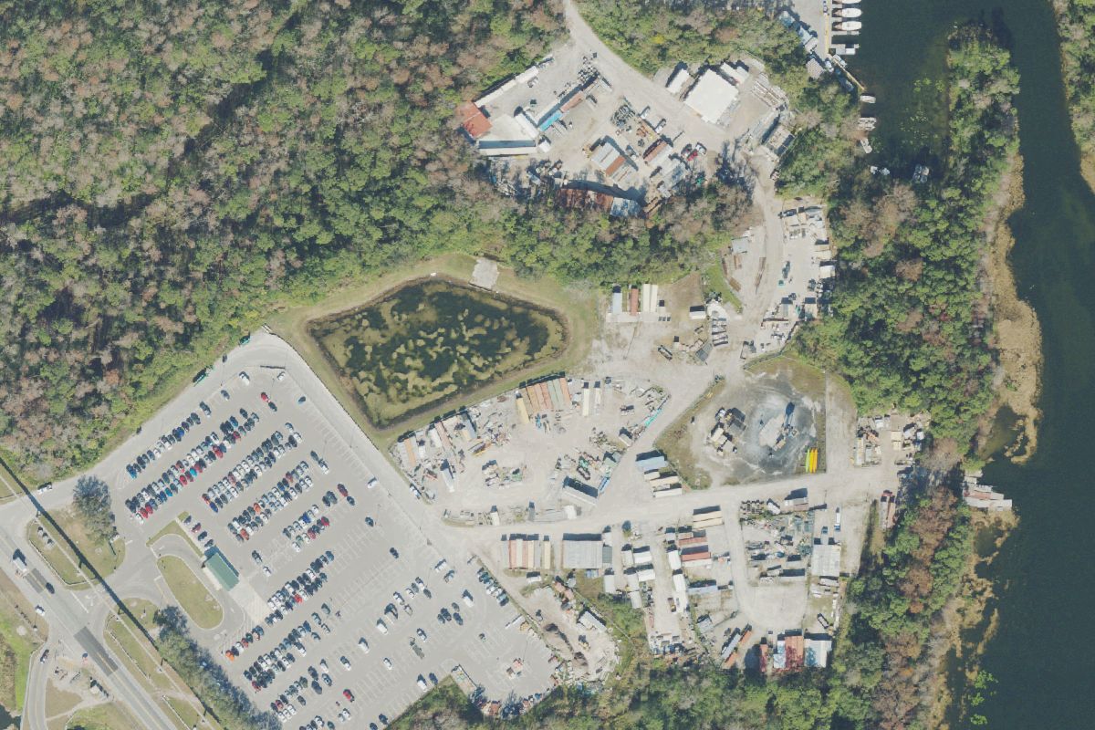 Aerial photo of Boneyard