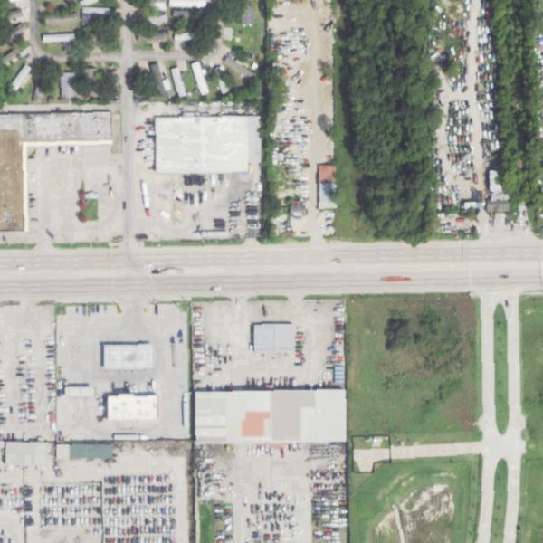 Aerial photo of All American Auto Salvage