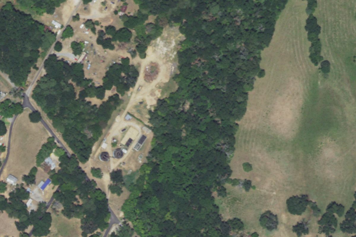 Aerial photo of Glick Automotive Ent Nto Buffalo TX at Buffalo