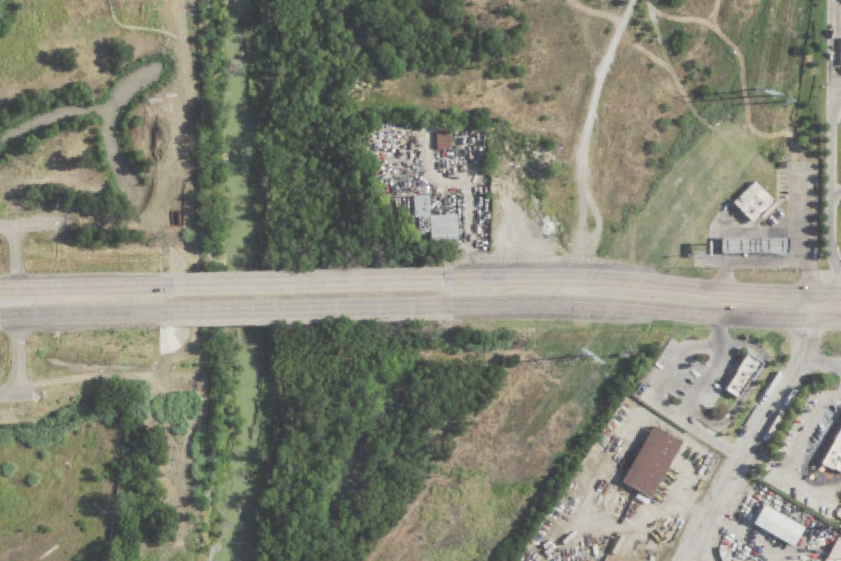 Aerial photo of DFW Auto Parts Discount