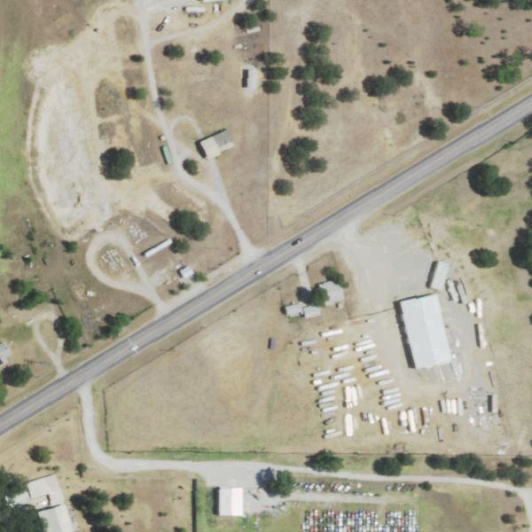 Aerial photo of Frontier Auto Parts