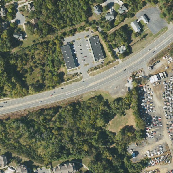 Aerial photo of Carpartsnc
