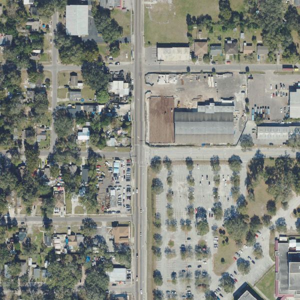 Aerial photo of Expressive Auto Parts