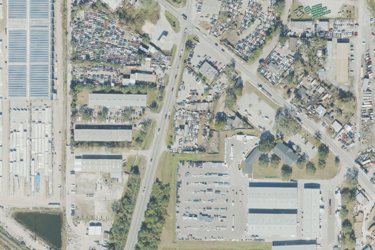 Aerial photo of Cuate Services at 2671 Overland Rd