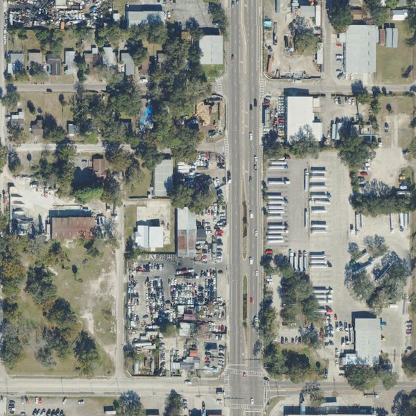 Aerial photo of All Auto Hustler's