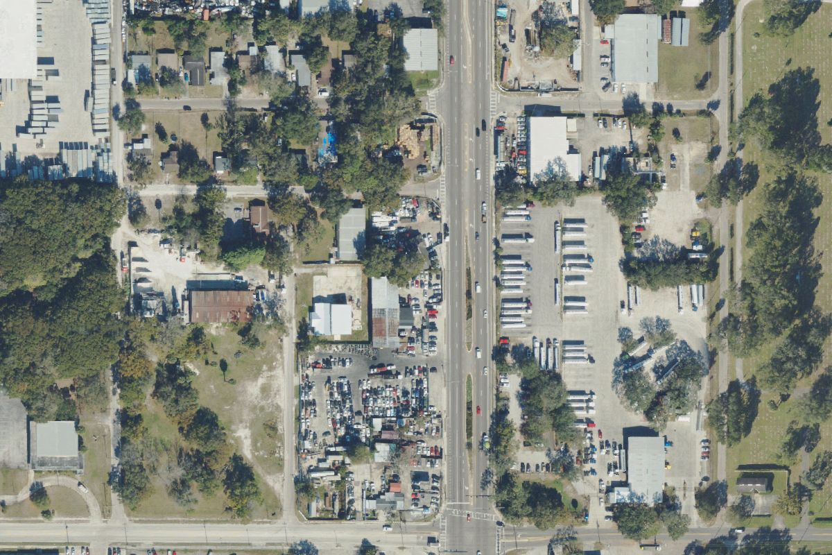 Aerial photo of All Auto Hustler's at 3710 N 40th St