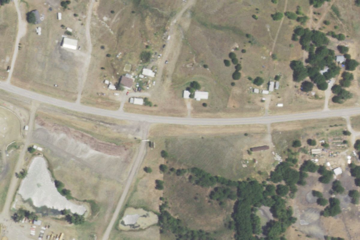 Aerial photo of Jda Auto Ranch