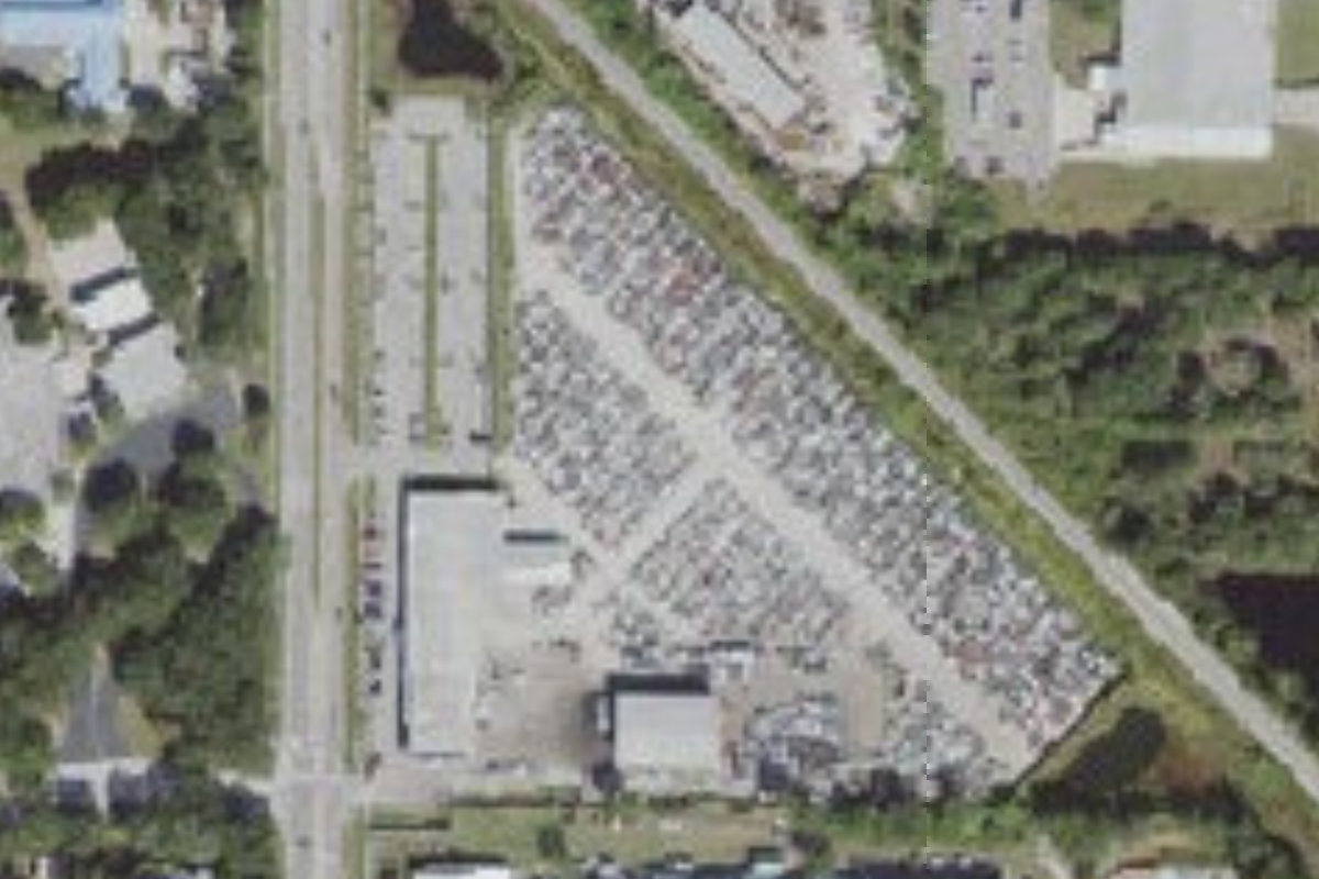 Aerial photo of Pick Your Part - Largo at 11900 Starkey Rd.
