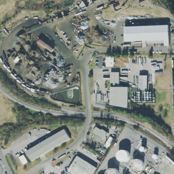 Aerial photo of SA Recycling