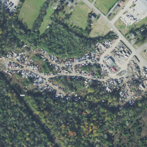 Aerial photo of Lebanon Scrap Metals & Parts