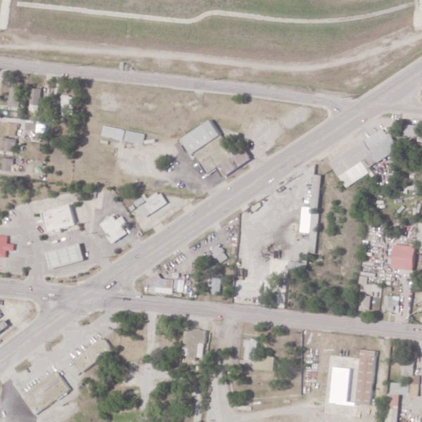 Aerial photo of Patron Metal Recycling