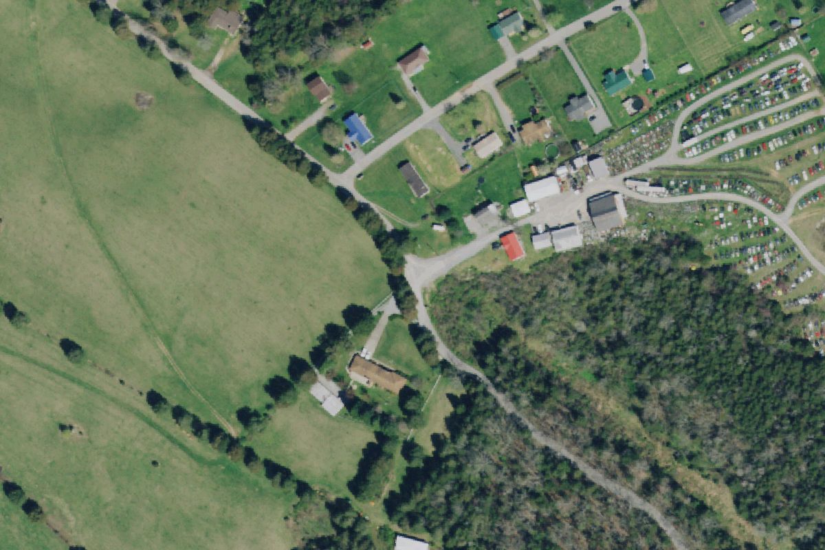 Aerial photo of Volunteer Auto Parts