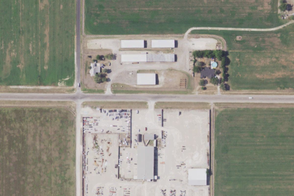 Aerial photo of LTR Tracking Recycling