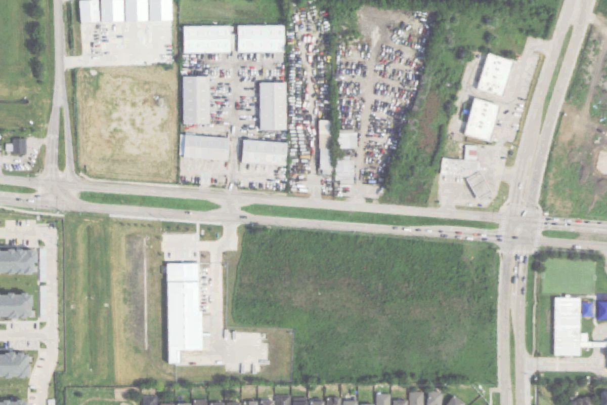 Aerial photo of M.b. All Imports Used Auto Parts