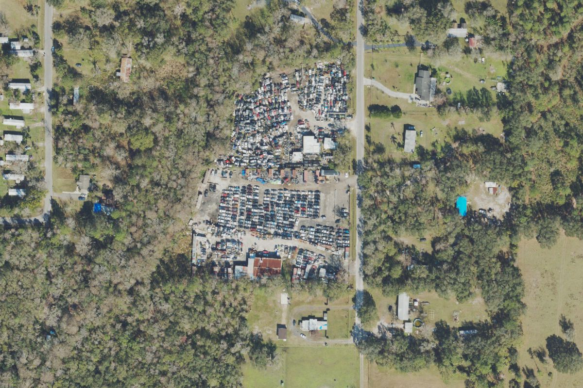 Aerial photo of Affordable Used Auto Parts
