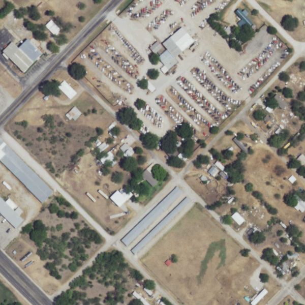 Aerial photo of Central Texas Recyclers
