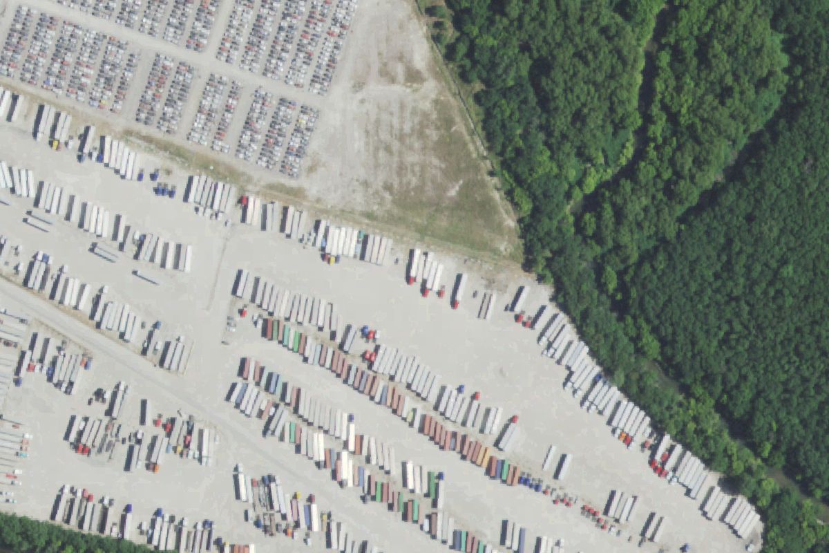 Aerial photo of Pick-n-Pull - Dallas South at 5301 S 2nd Avenue