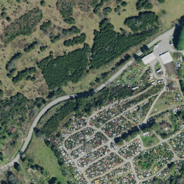 Aerial photo of Davis Auto Parts