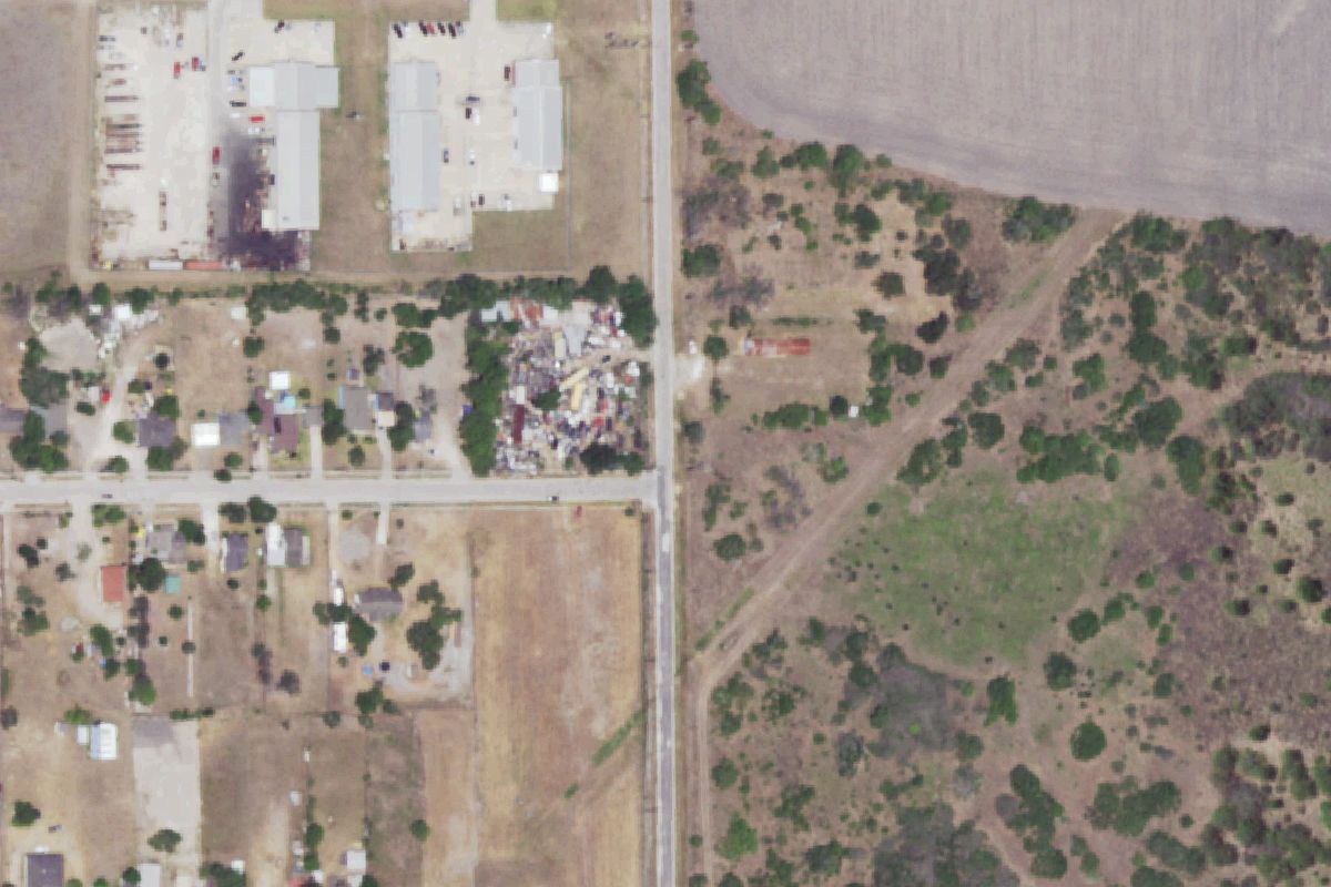 Aerial photo of Best Deal Autoparts and Glass