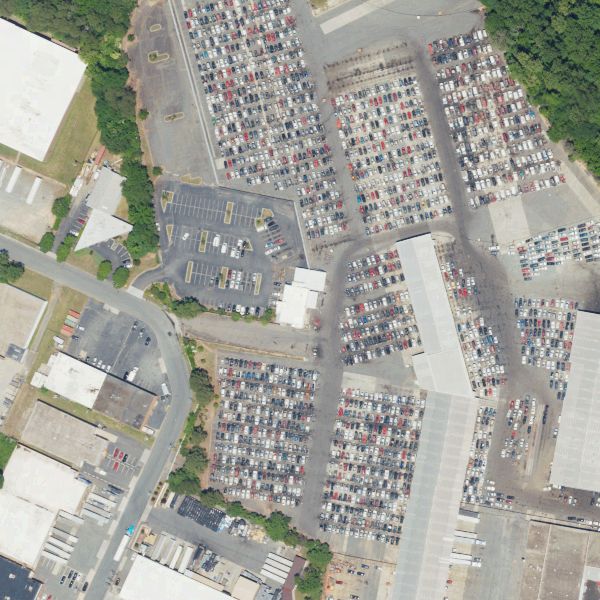 Aerial photo of Pick Your Part - Charlotte in Charlotte