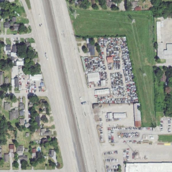 Aerial photo of Mittag Auto Salvage