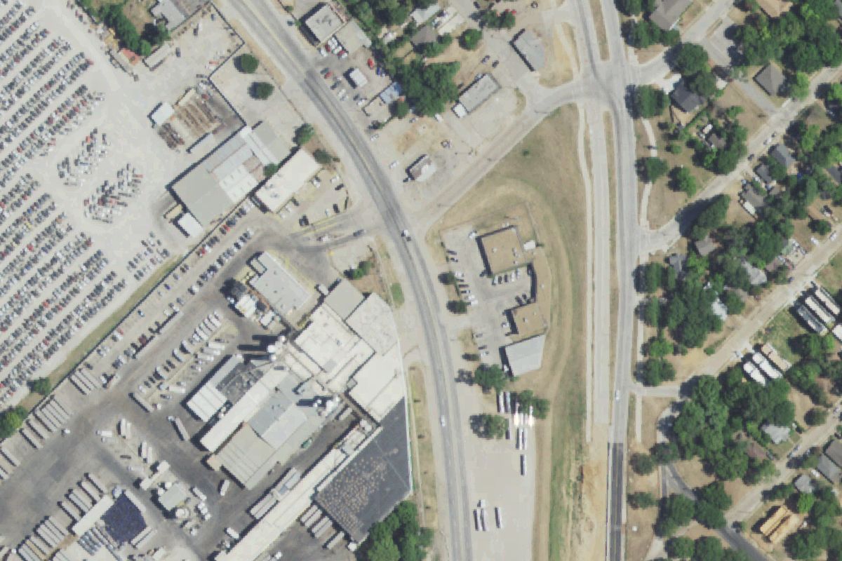 Aerial photo of LKQ Central