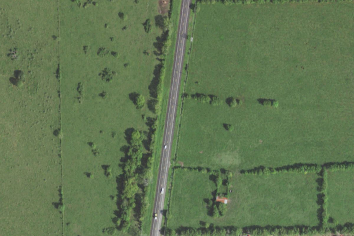Aerial photo of Mike's Auto Salvage