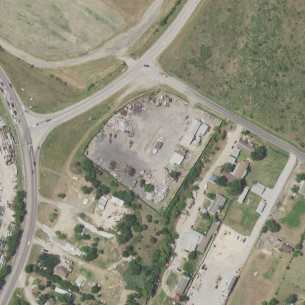 Aerial photo of ABS Metal Recycling