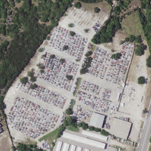Aerial photo of Pick Your Part - Austin