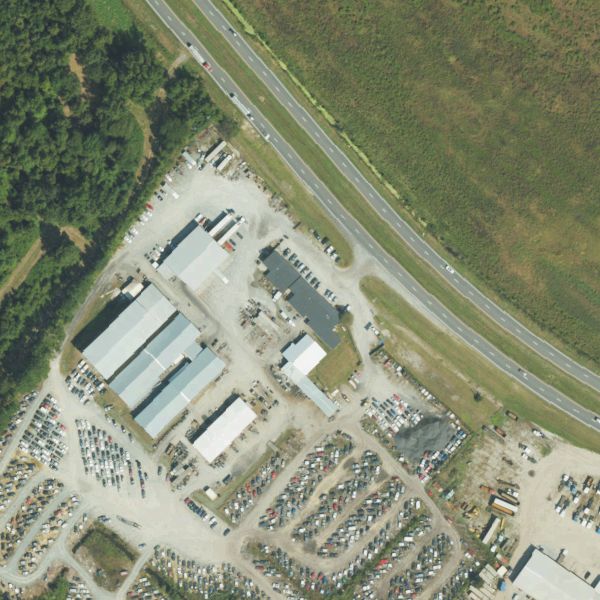 Aerial photo of LKQ East Carolina