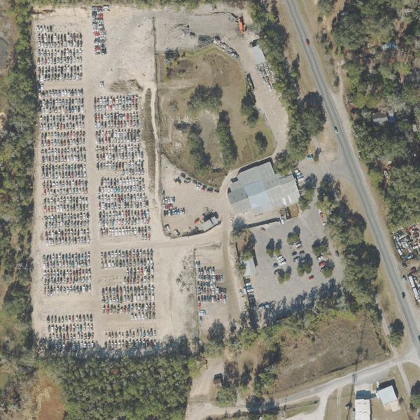 Aerial photo of Pick-n-Pull