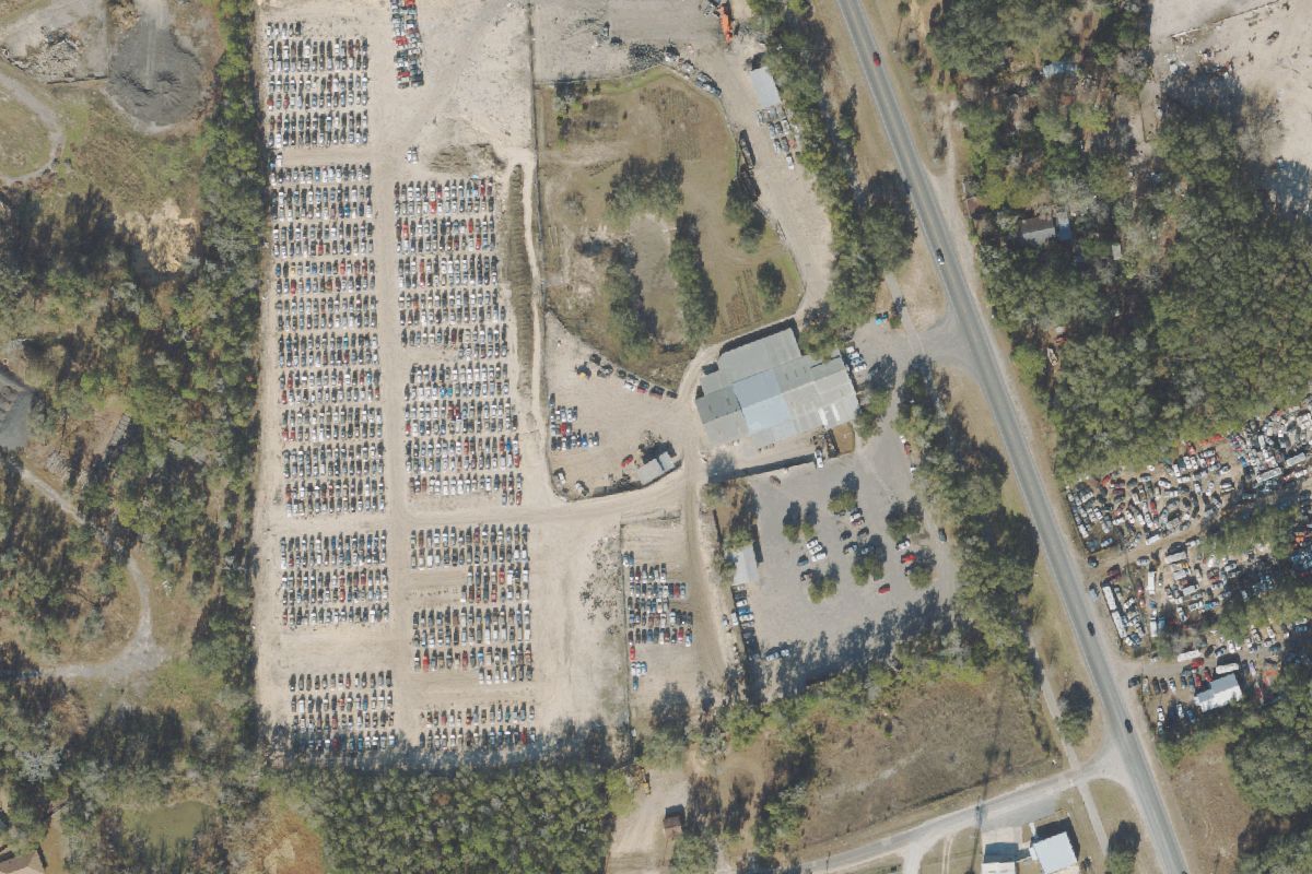 Aerial photo of Pick-n-Pull at 3900 Woodville Highway