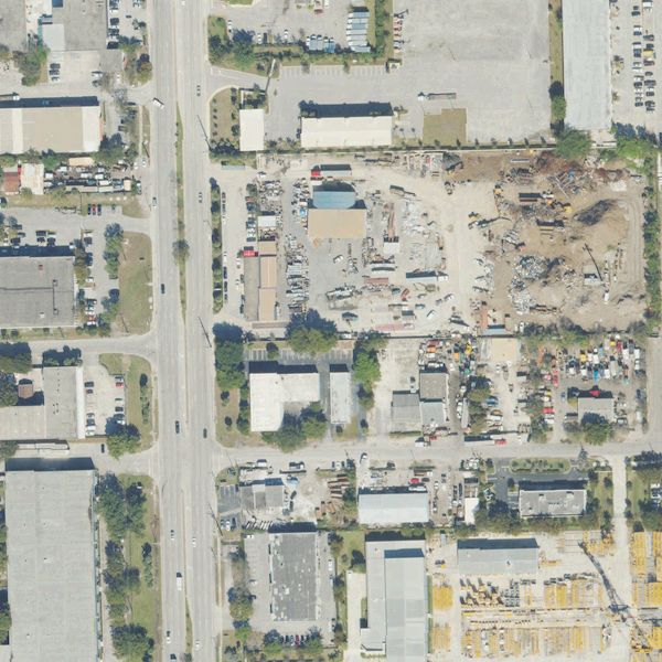 Aerial photo of SA Recycling - Pompano Beach