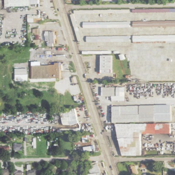 Aerial photo of Hi Way Auto Parts