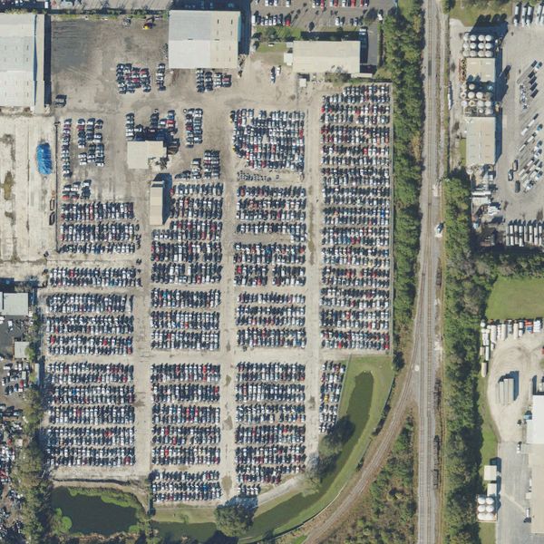 Aerial photo of Pick Your Part - Tampa