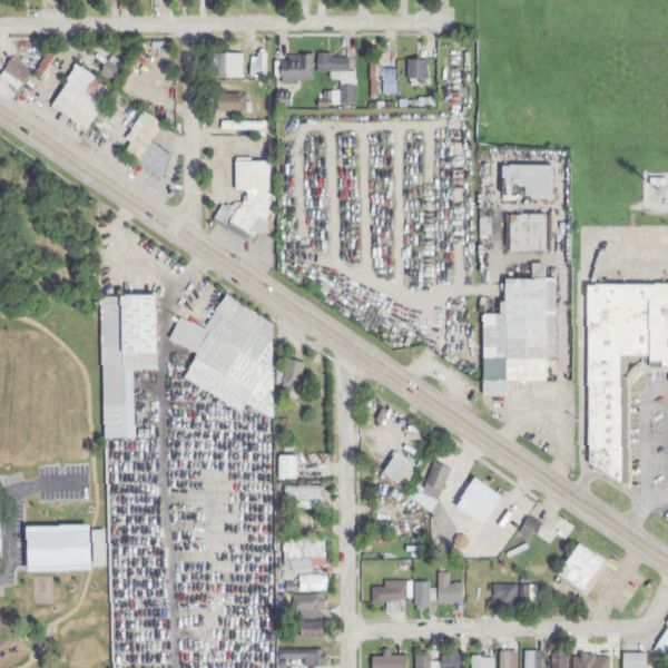 Aerial photo of Atlas Foreign Used Auto Part