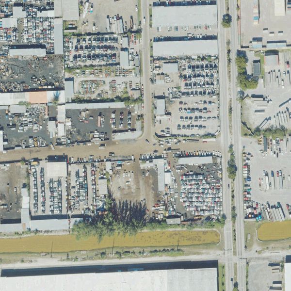 Aerial photo of MR Used Auto Part