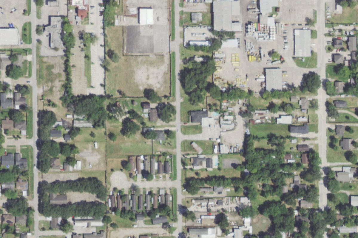 Aerial photo of Eady Salvage