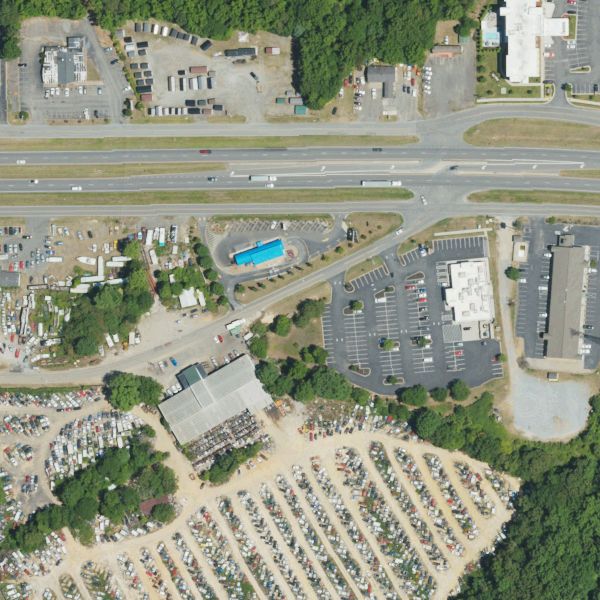 Aerial photo of Auto Parts U Pull - Shelby