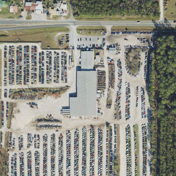 Aerial photo of LKQ North Florida
