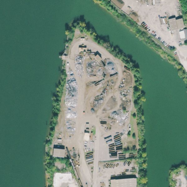 Aerial photo of CMC Recycling