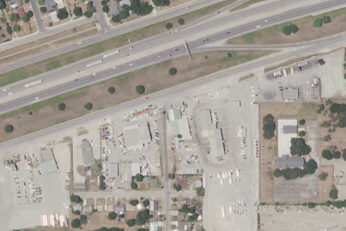 Aerial photo of Fleetrite Truck Parts at 4300 Interstate 10 East