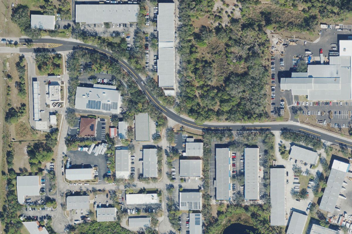 Aerial photo of Parts Box FL